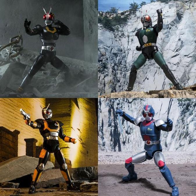 SHODO-O-XX Kamen Rider BLACK RX Series [Masked Rider Black RX Robo Bio Shadow Moon General Jark Chap