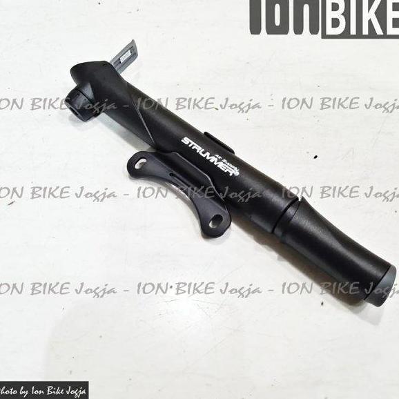 Pompa Mini strummer gp47  2 in 1 Bisa pentil motor dan presta - Mini pump sepeda - Handpump pompa ta