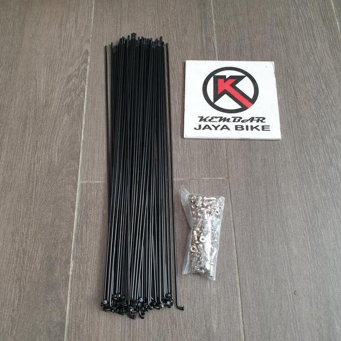 Jari - jari Stainless 14G x 292 mm United Black