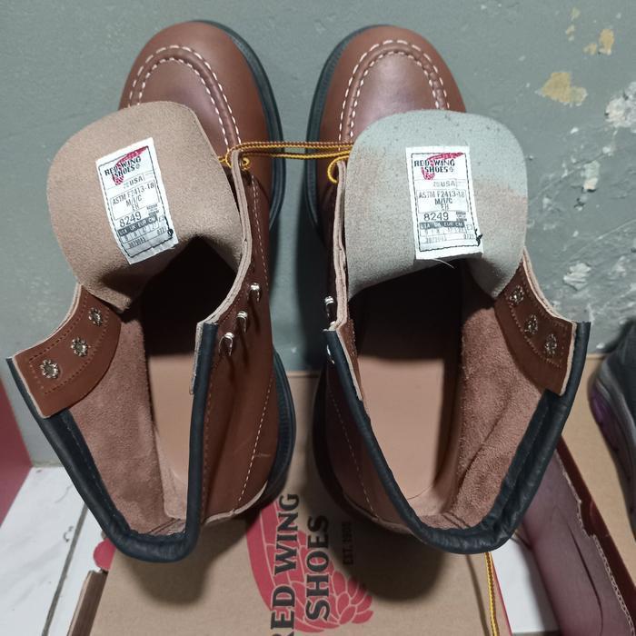 red wing safety shoes 8249
