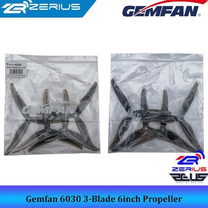 Gemfan Freestyle 6030 3-Blade 6inch for Freestyle FPV Drone Propeller