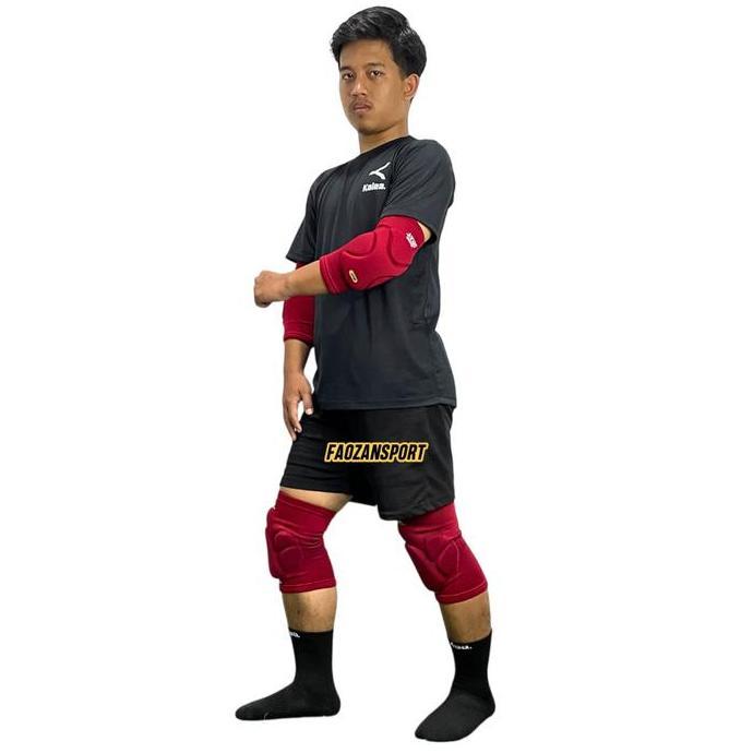 Kneepad Futsal Jonas V2 Elbowpad Jonas Pro Neo Knepad Deket Lutut Pelindung Kiper Futsal Tangan Orig