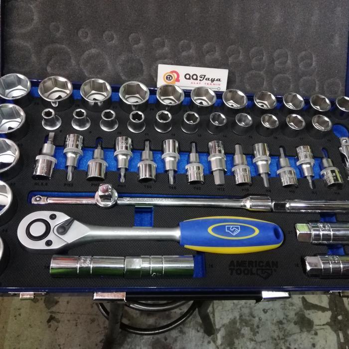 Kunci sok set American tool paket 50 pc - Heavy duty