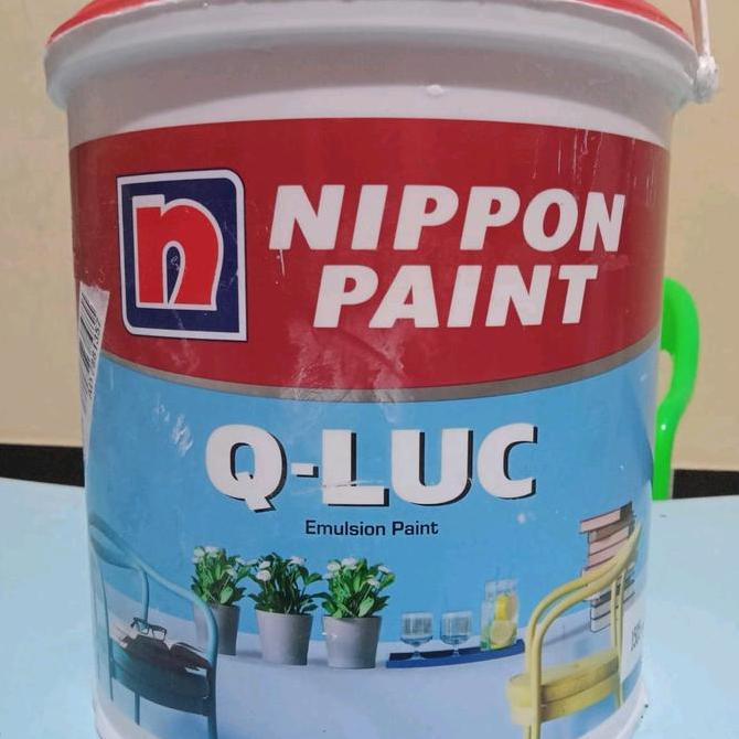 Cat Tembok Qluc 45Kg Cat Nippon Paint Qluc Kemasan 5Kg