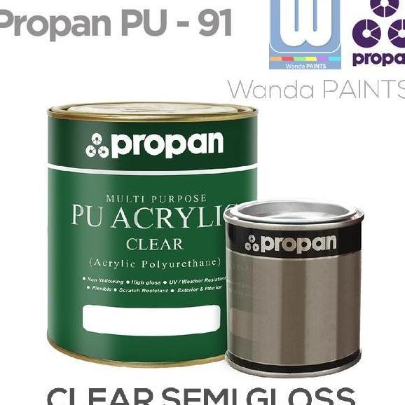 Cat Kayu Propan Pu91 Clear Semi Gloss 5 Liter