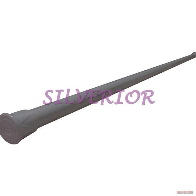 Pole Tiang Pipa Gorden Noren Gantungan Tirai Kain Gordyn 100cm dapur