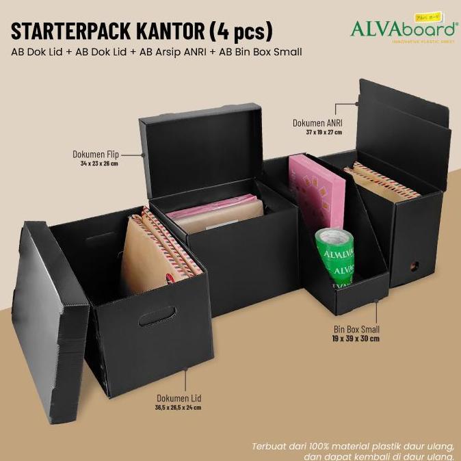 PROMO HARI INI - ALVAboard Starterpack Box Dokumen Kantor (Isi 4 Produk)