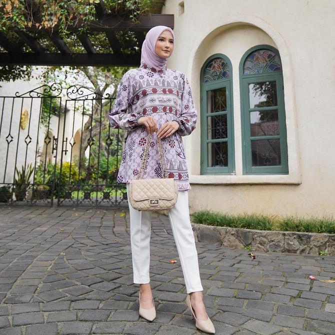 NADA BLOUSE PRINT DENOSA PREMIUM