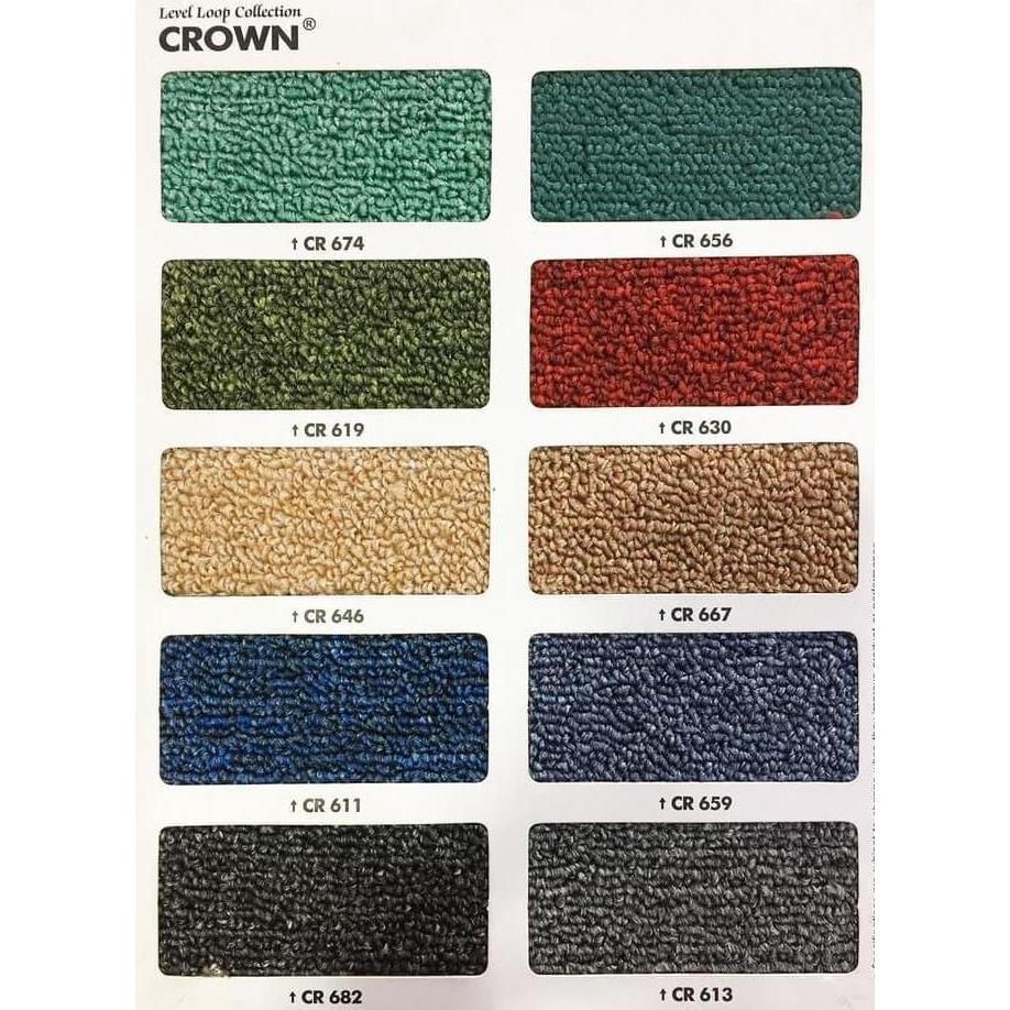Karpet Meteran Crown (Karpet Crown untuk Lantai di Kantor)