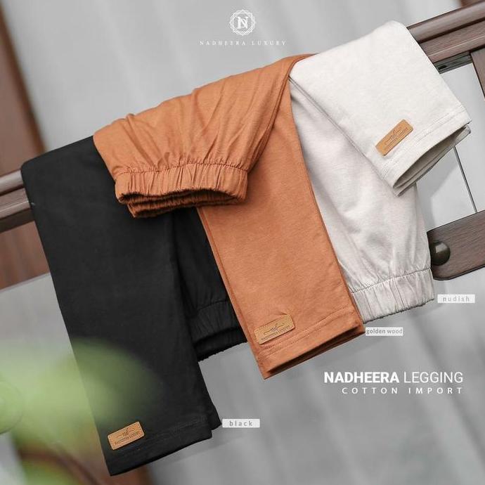 NADHEERA LEGGING Celana Legging Leging Wanita Ndr / Legging Lagging Jumbo Wudhu / Legging Olahraga W