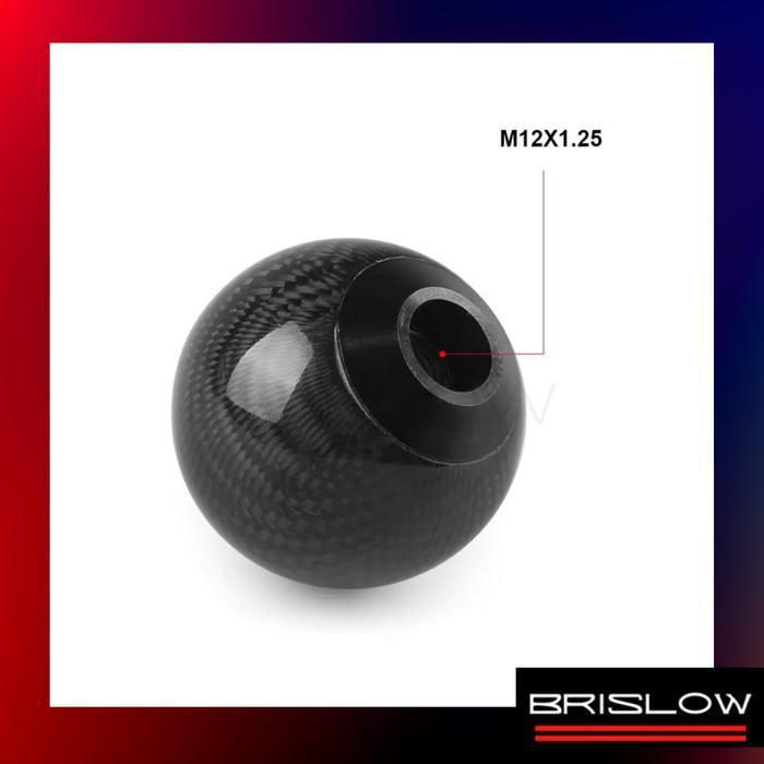Knob Carbon Manual/Matic Bulat Shift Knob Universal Original Original Dan Terpercaya