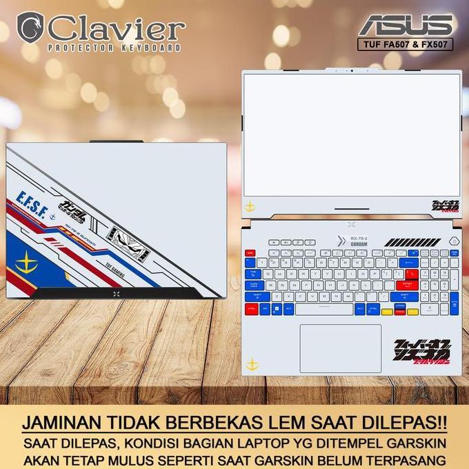 TERMURAH - Cover Garskin Laptop Asus TUF F15 FX507 FX507Z FX507ZE FX507ZM FX507ZR