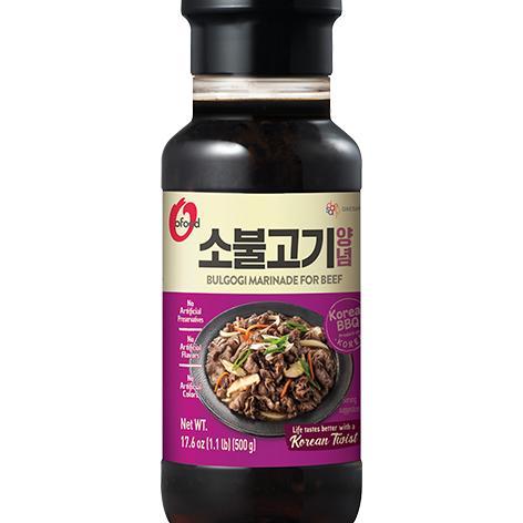 Best Seller O'Food Daesang Korean Bbq Sauce Saus Sapi 500 Gr 407 Ml Beef Ofood