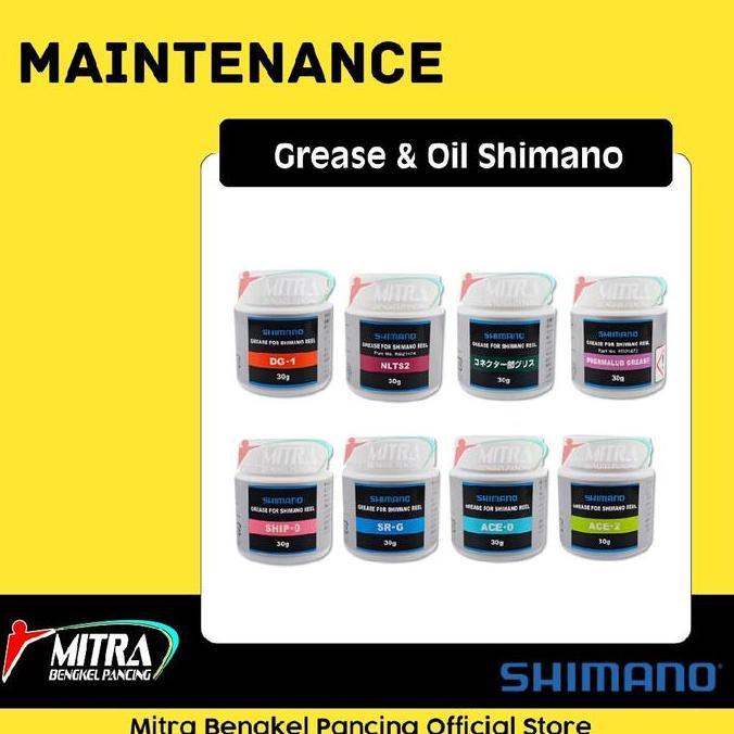 NEW Grease Shimano Original Japan Pelumas Sparepart  Reel Pancing