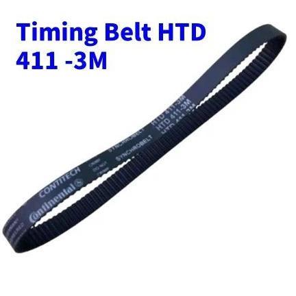 OVERAJA V-belt Timing belt HTD 411 3M sparepart mixer ADVAN SMX 50