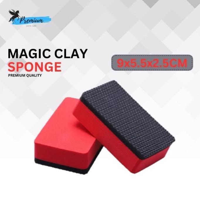 RACERPO Magic Clay Sponge / Clay Sponge Pad / Spon Clay Bar
