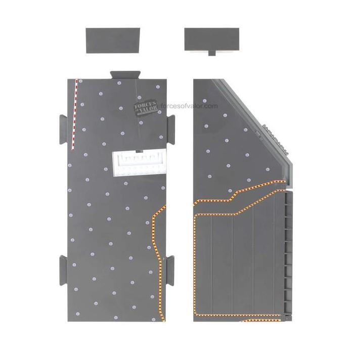 Forces of Valor 1/200 CVN-65 Enterprise deck + 4' Legendary F-14 Tomcat series Section #C deck + F-1