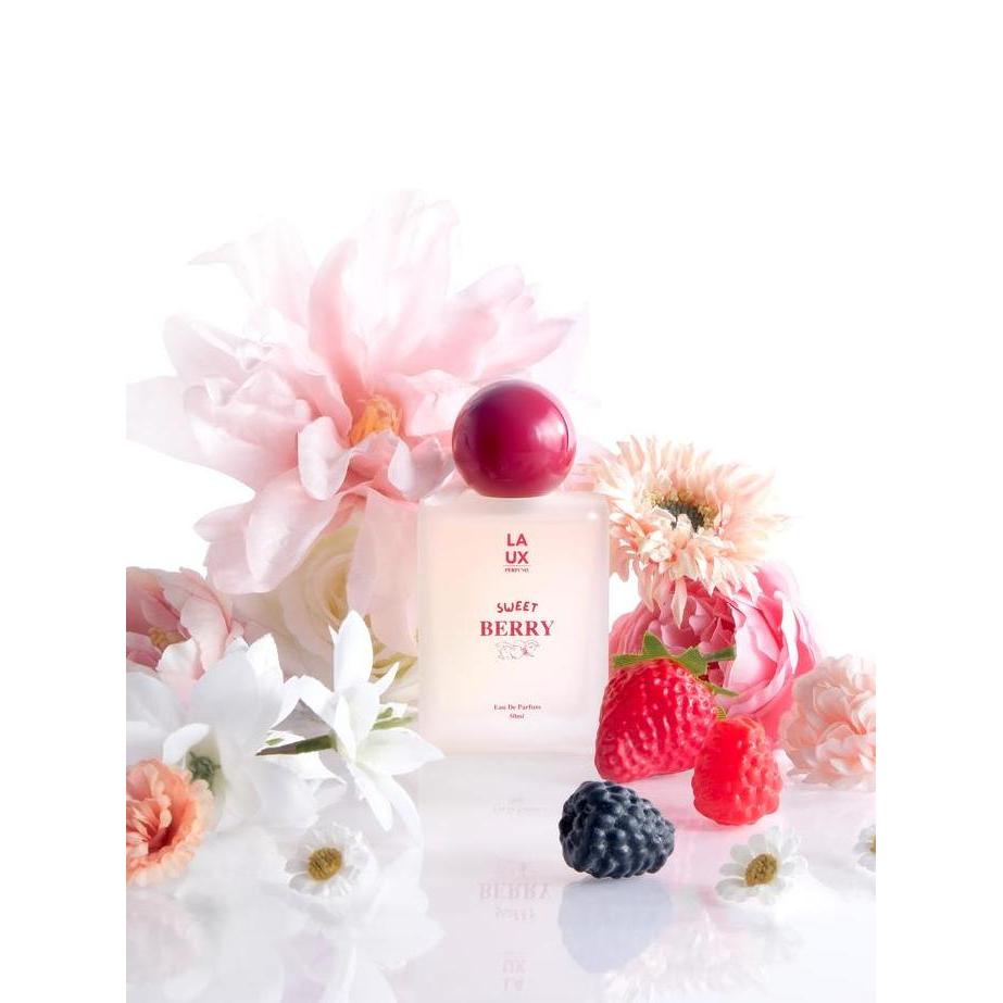 TERBARU Laux Perfume Sweet Berry Eau De Parfum 30 & 50 ML Aroma Manis Segar Floral Berry Soft Fresh 