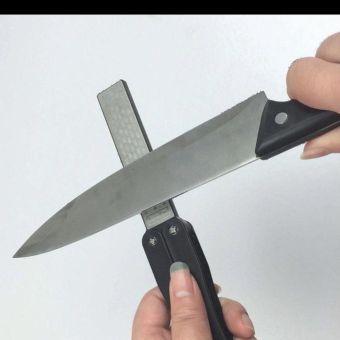 kirim hari ini COD Alat Batu Gerinda Asahan Asah Pengasah Pisau Gunting Dapur Cukur Stainless Baja T