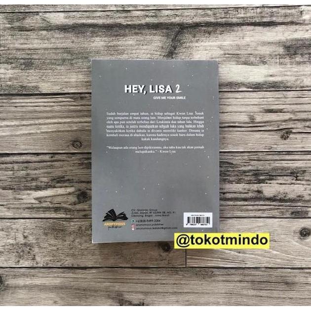 Ready ORIGINAL Novel HEY LISA 2 (Kurang Aqua) Penerbit Momentous Publisher