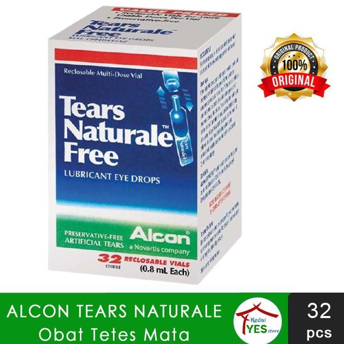 Alcon Tears Naturale Free Lubricant Eye Drops / Tetes Air Mata Buatan terlaris