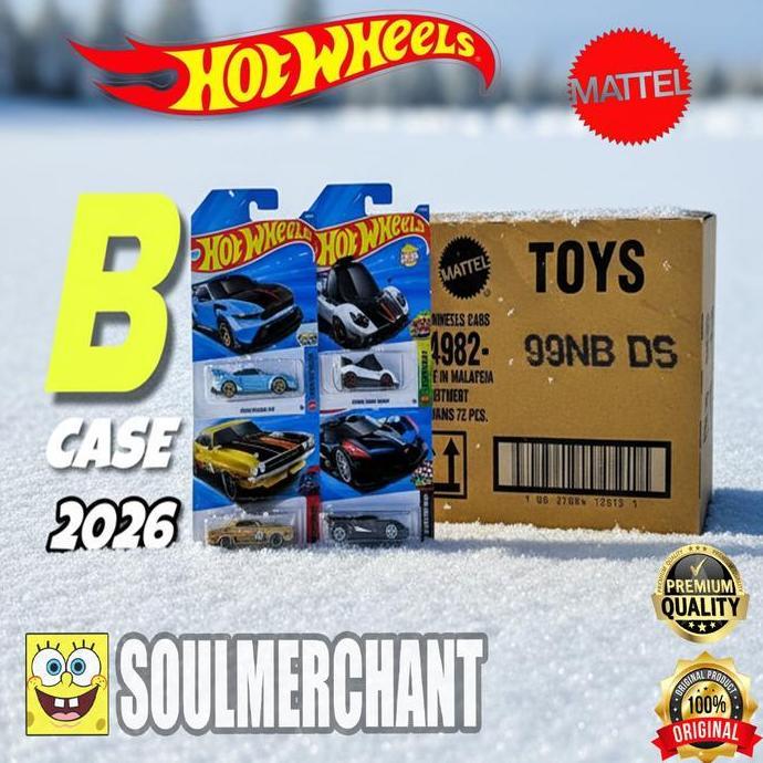 Hot Wheels Grosir Dus Karton Lot A B C D E F G H J K L M N P Q 2025 2026 Segel SNI