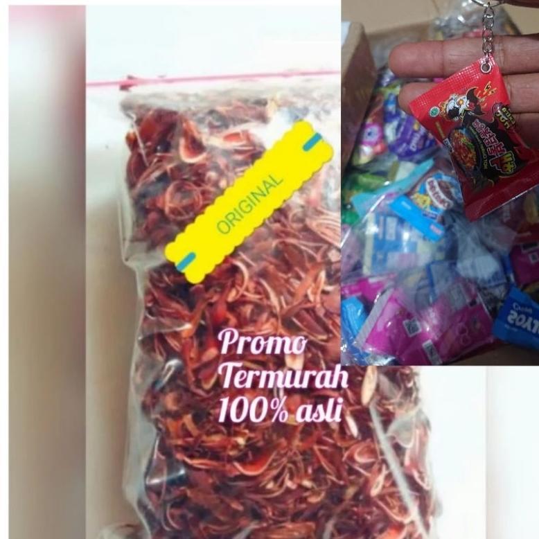 Bawang Dayak Kering 1Kg Original Bawang Asli Kalimantan Bawang Jamu+BONUS Gantungan Kunci terlaris