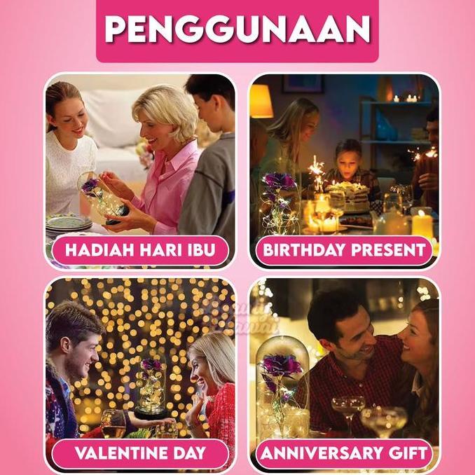 TERBARU|TERMURAH|BARU|PREMIUM|TERLARIS|GARANSI|DISKON|PROMO LAMPU BUNGA MAWAR LED BESAR FREE BOX GIF