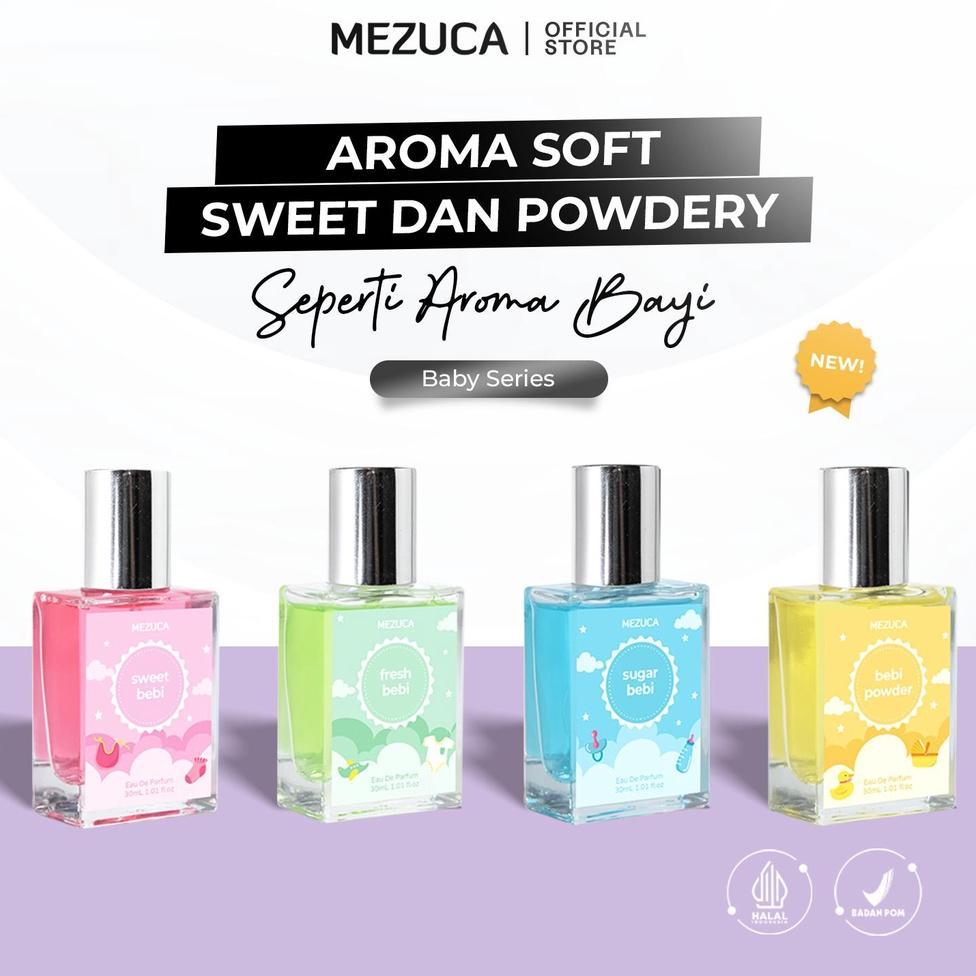 Dapat 4 Botol Parfum Baby Series Mezuca Eau De Parfume Original Bpom Perfume Aroma Bayi