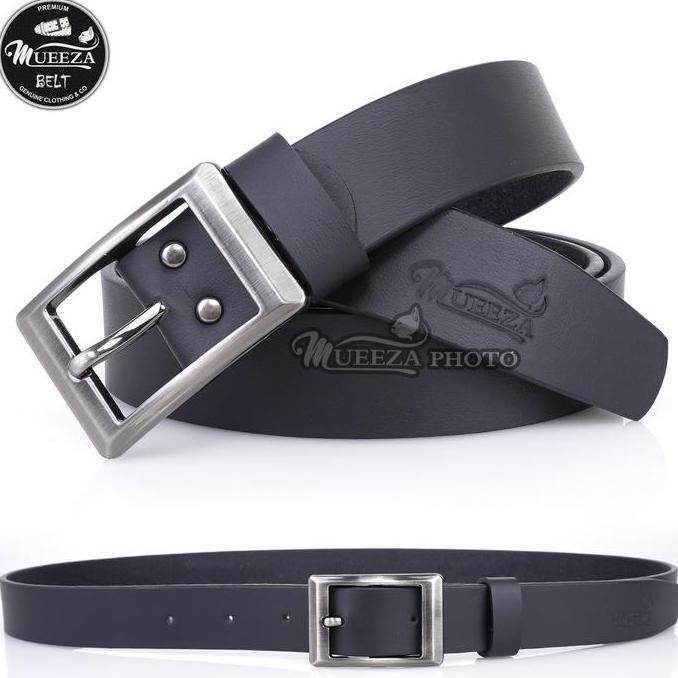 New  Mueeza Belt Ikat Pinggang Kulit Pria Dan Wanita Sabuk Kulit 3cm H01