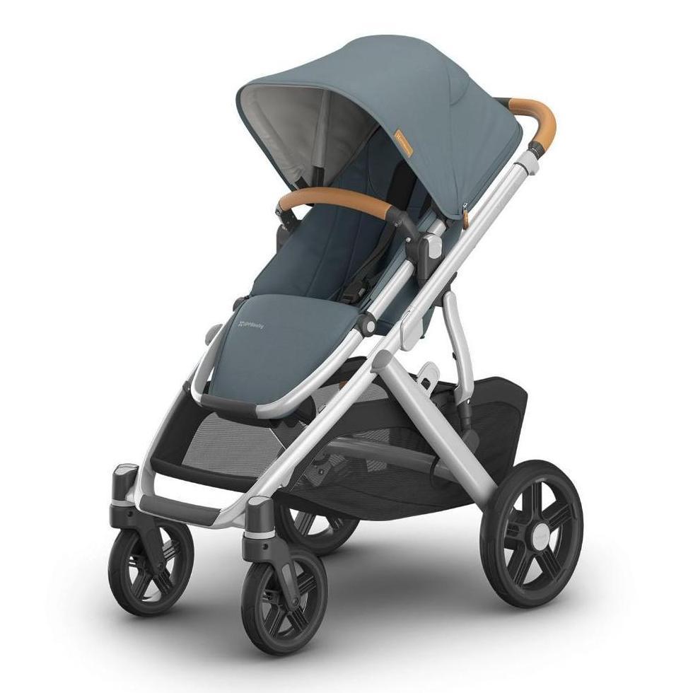 UPPAbaby Vista V3 Stroller - Full-Size Single-to-Double Stroller System - Toddler Seat,