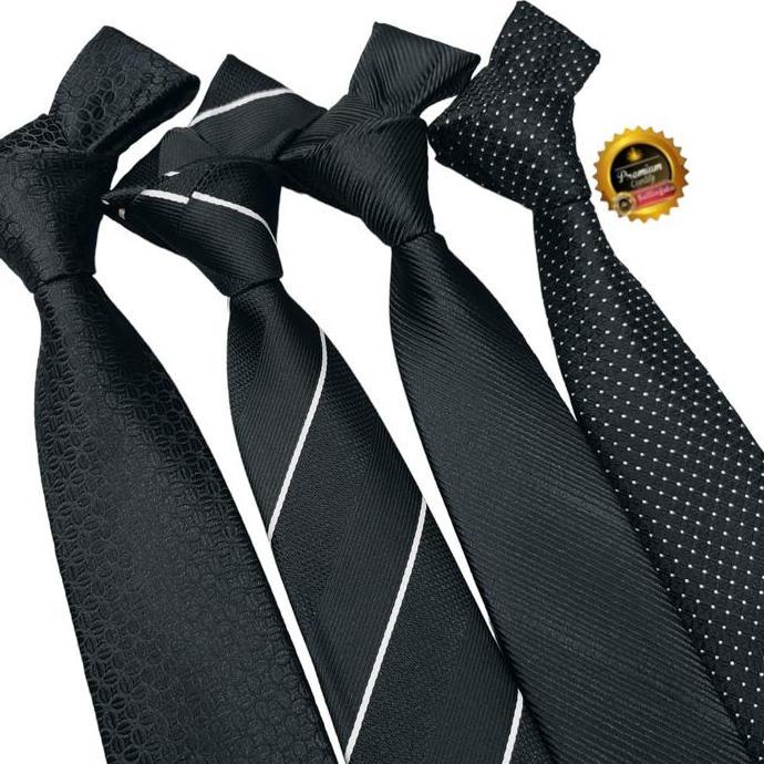 dasi kantor pria dasi hitam dasi panjang dasi formal pria