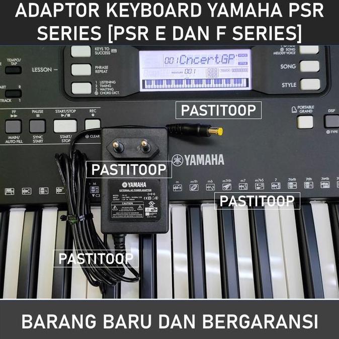 Adaptor keyboard Yamaha PSR E413 E423 E433 E443 E453 E463 E473 terbaru