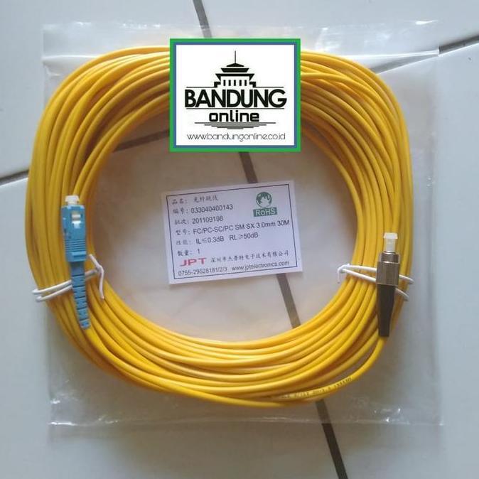 Ready  Kabel Patchcore FC To SC Fiber Optik
