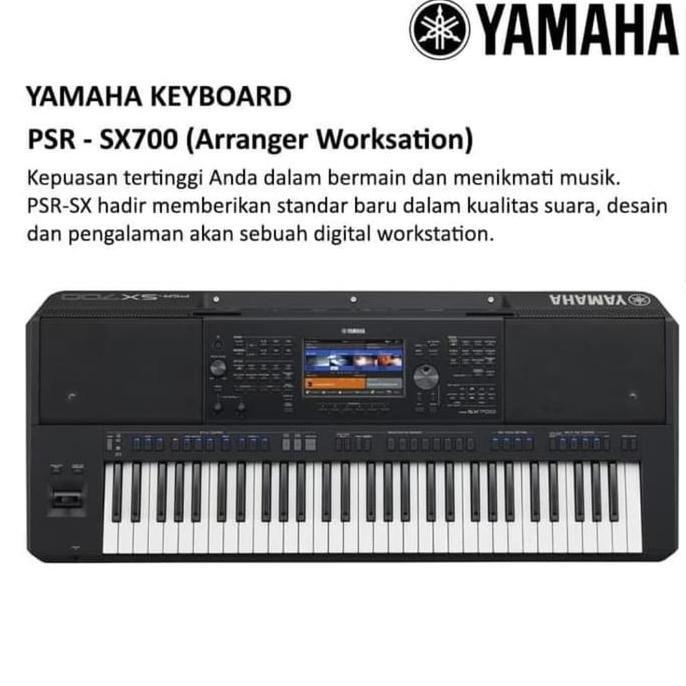 Ready  KEYBOARD YAMAHA PSR SX700/SX 700 GARANSI RESMI ORIGINAL