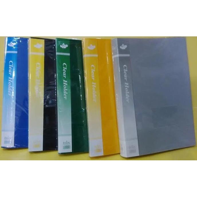 Clear Holder Felix ukuran Folio isi 40 lembar