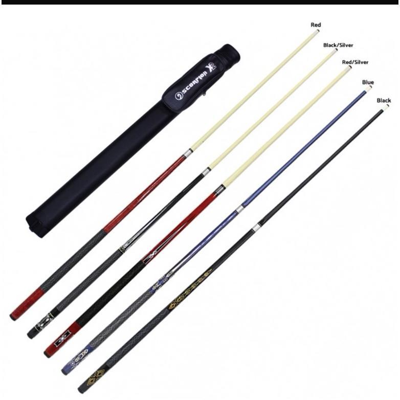 promo terbaru stik billiard scorpion x2 / stik billiar scorpion x2 semi carbon