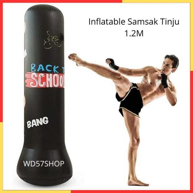 Alat Samsak Pompa Tinju Boxing Taekwondo Berdiri Training Anak Dewasa