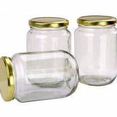 HOT PRODUCT Toples Lebaran Jar Kaca Kecil Besar Toples Hermetico Toples Puding Kue Snack Bening Tutu