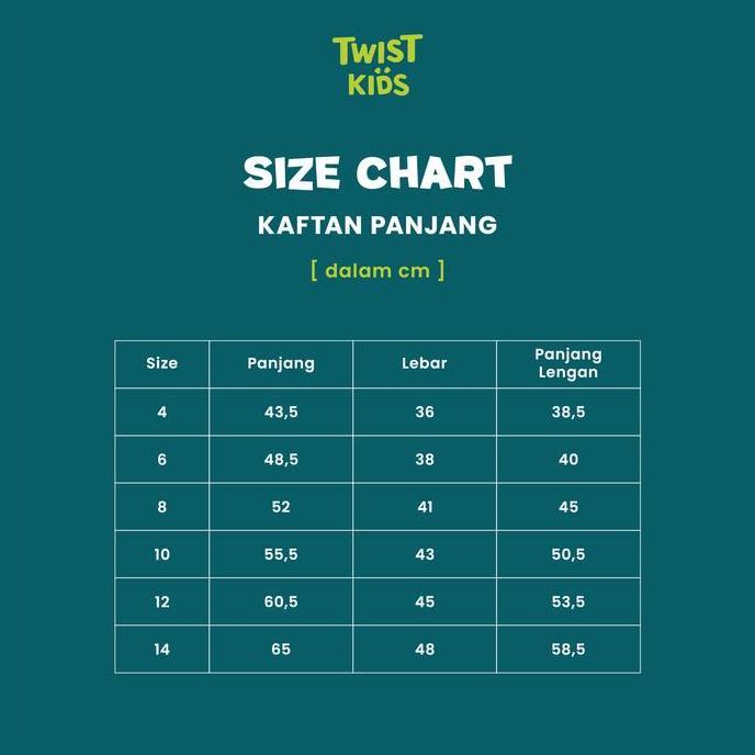 Twist Kids - LAST CALL Kemeja Koko Lengan Panjang Anak Laki-Laki Model Random