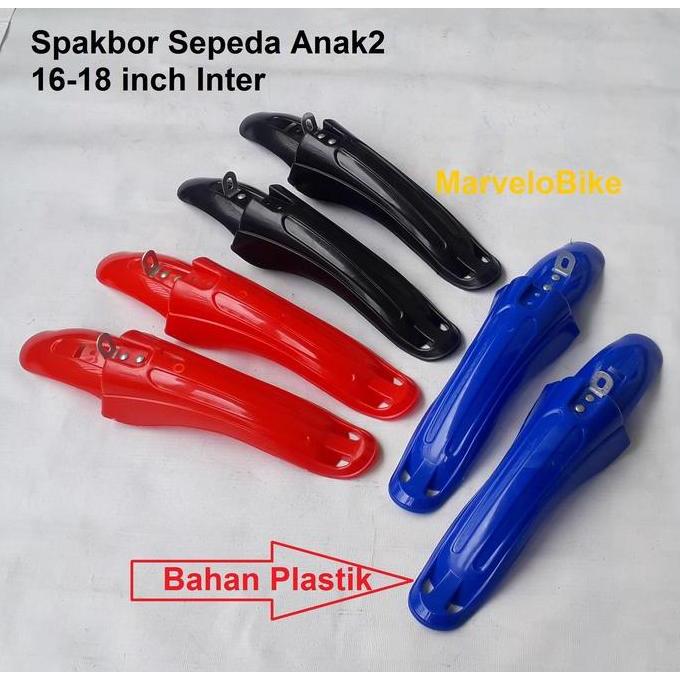 Ready Fender Spakbor Sepeda Lipat BMX Mini 16-18-20 inch Inter Plastik