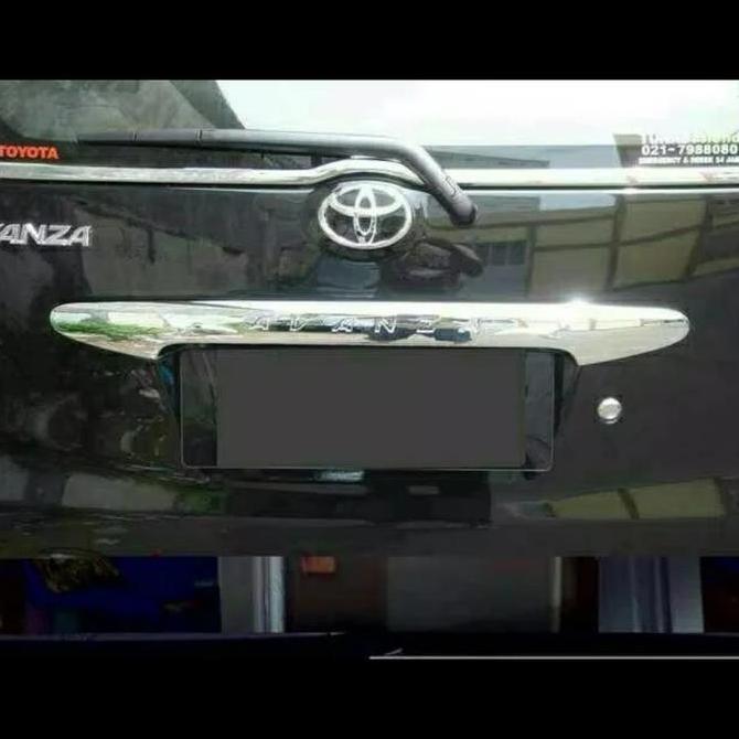List Pintu Bagasi Belakang Mobil Avanza Xenia 2005-2011