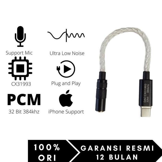 READY J3 Labs Eline USB Audio Dongle CX31993 32 Bit 384 Khz Ultra Low Noise