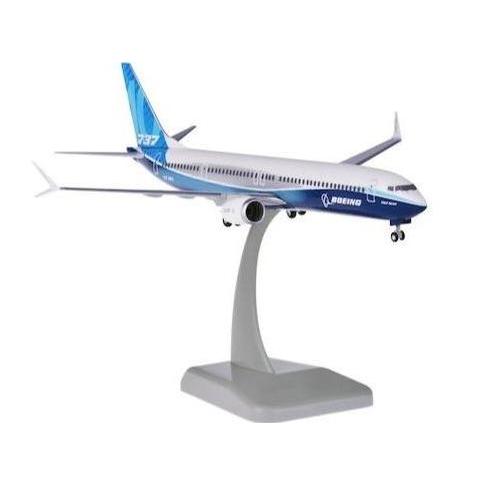 New  Boeing House B737 Max 10 By Hogan Wings 1:200 Scale