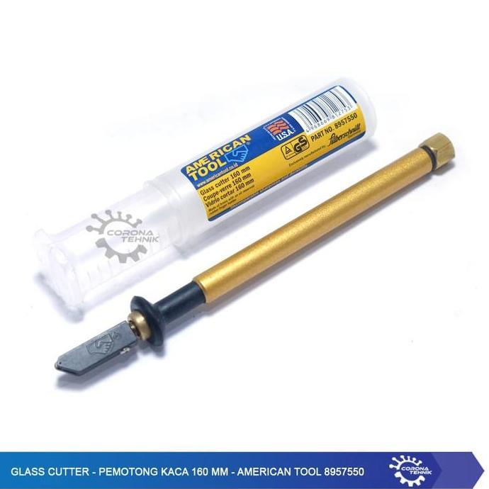 New Glass Cutter - Pemotong Kaca 160 mm - American Tool 8957550