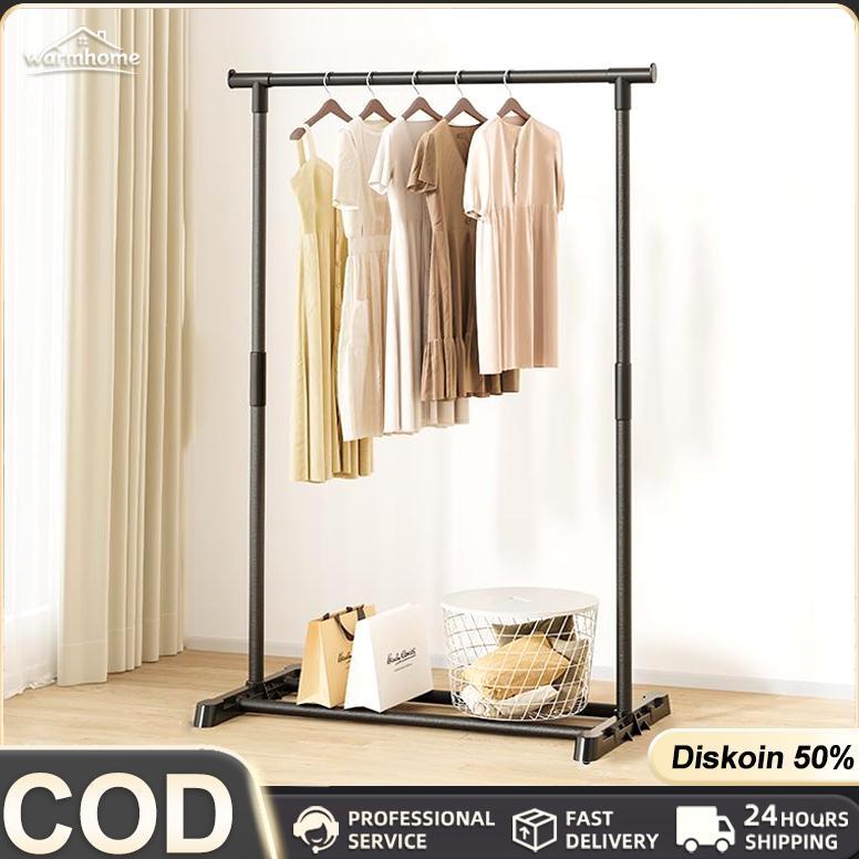 Cuci Gudang !!! Cod Rak Gantungan Baju Single Rak Gantungan Pakaian Rak Gantungan Stand Hanger Baju 