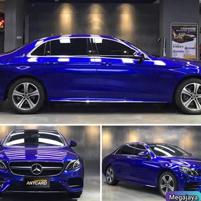 Ready Stock Stiker Glossy Candy Wrapping Motor Mobil High Kualitas Best Premium L-152 Cm Bahan Tebal