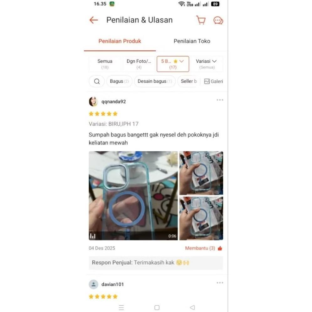 CUCI GUDANG Case Spigen MagSafe iPhone 17/17 Air/17 Pro/17 Pro Max Skin Hp Casing Magnetik