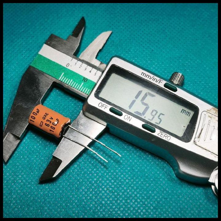 TERLARIS 10PCS KAPASITOR CAPASITOR ELKO ELCO 63V 100UF 63V 100 UF 63 V 63VOLT 100UF ORIGINAL !!!!!!