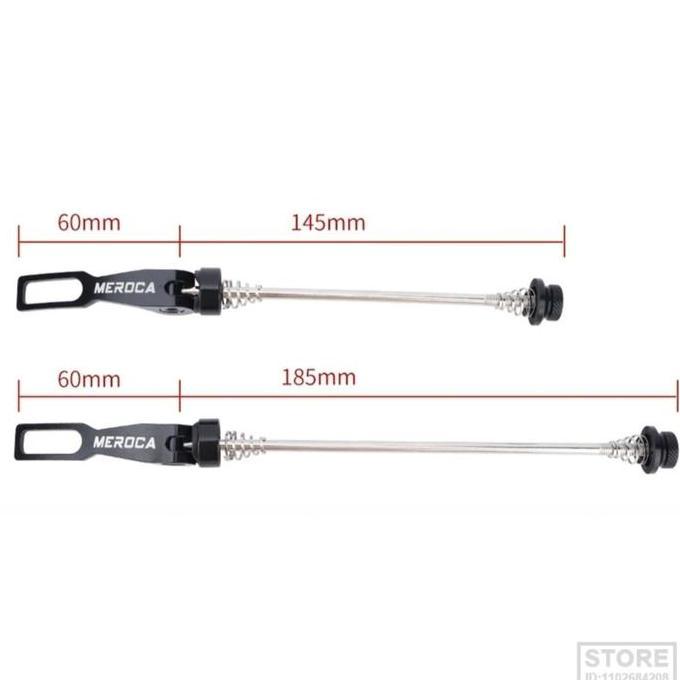 Ready Meroca QR Quick Release Sepeda Hub Freehub As Skewer Free Hub Sepeda